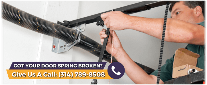 Broken Garage Door Spring Crestwood MO